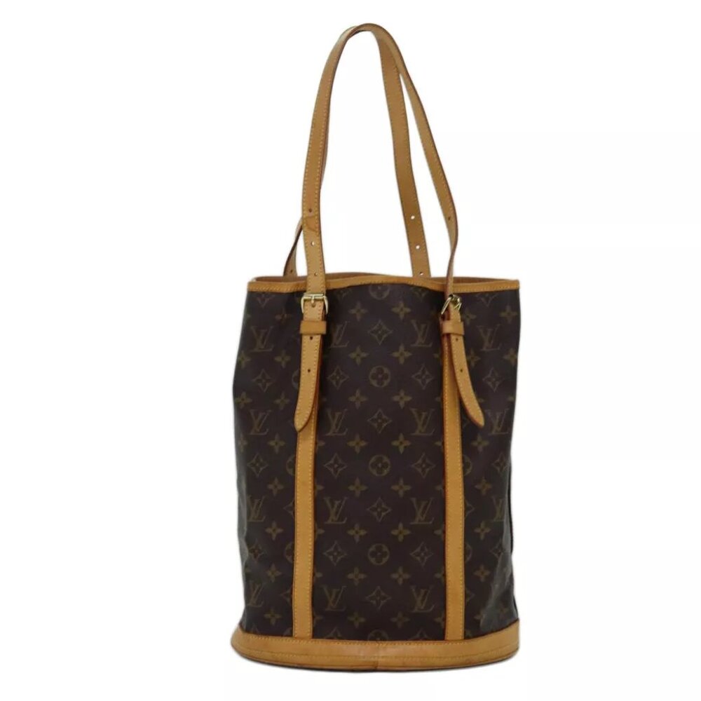 LOUIS VUITTON Monogram Bucket GM Shoulder Bag M42236 LV Auth 75082 - Picture 2 of 12